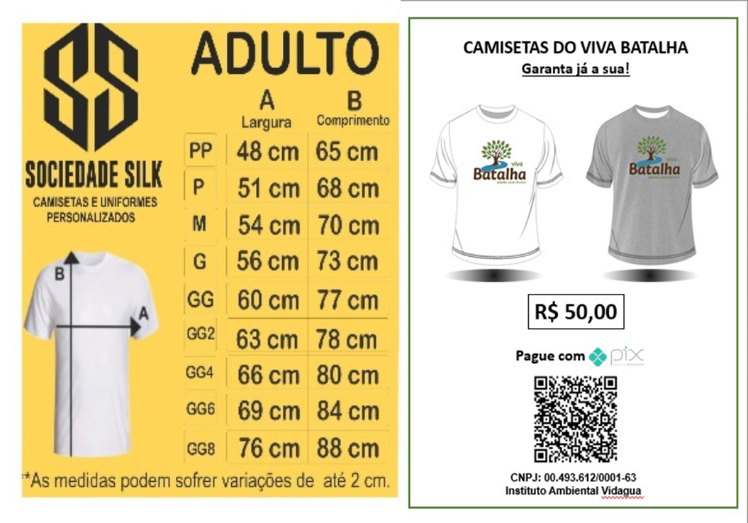 Camiseta Viva Batalha - Imagem 2